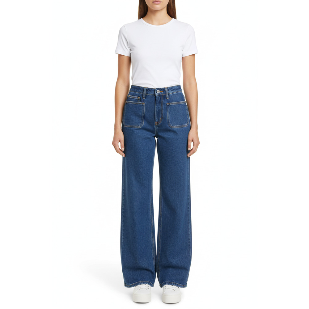 RE/Done Jeans in True Wash - Size 29